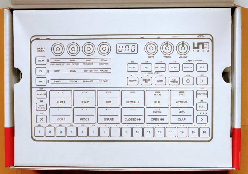 UNO Drum Review by IK Multimedia UI Layout