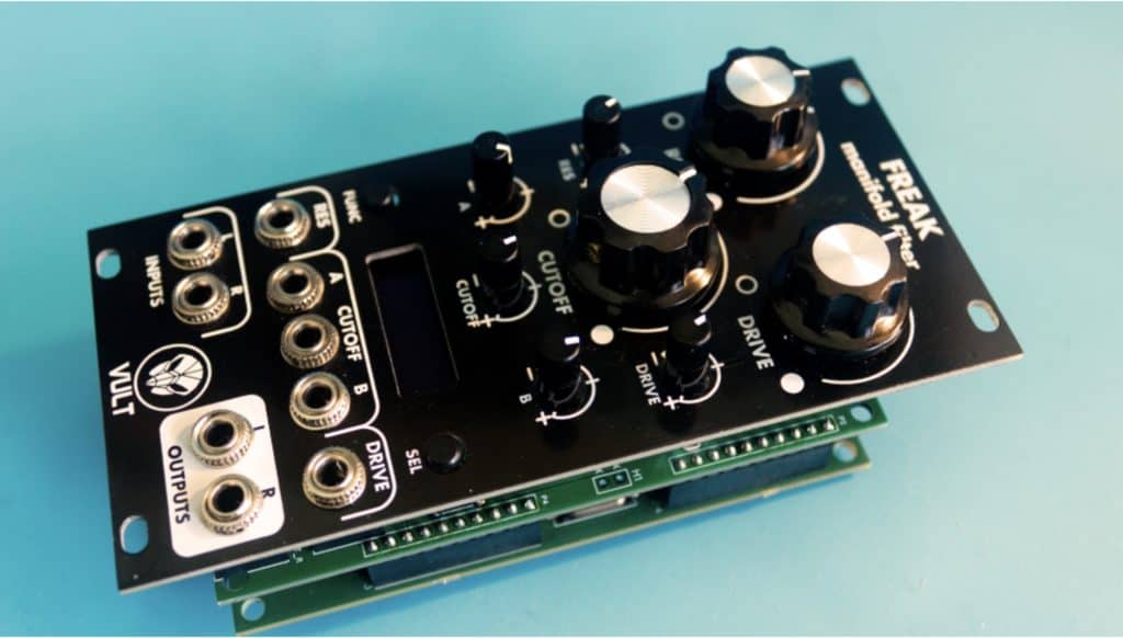 Virtual VCV Rack becomes Hardware Reality - made with love 6 Vult Freak