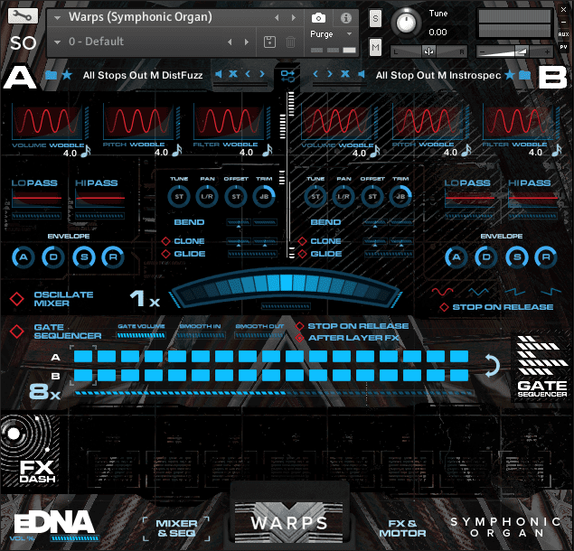 Symphonic Organ GUI eDNA