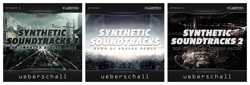 Synthetic Soundtracks Bundle by UEBERSCHALL 3 Synthetic Soundtracks Bundle by UEBERSCHALL