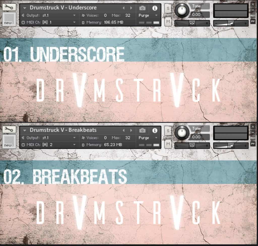 Drumstruck V Cinematic Drumloops Kontakt Instruments