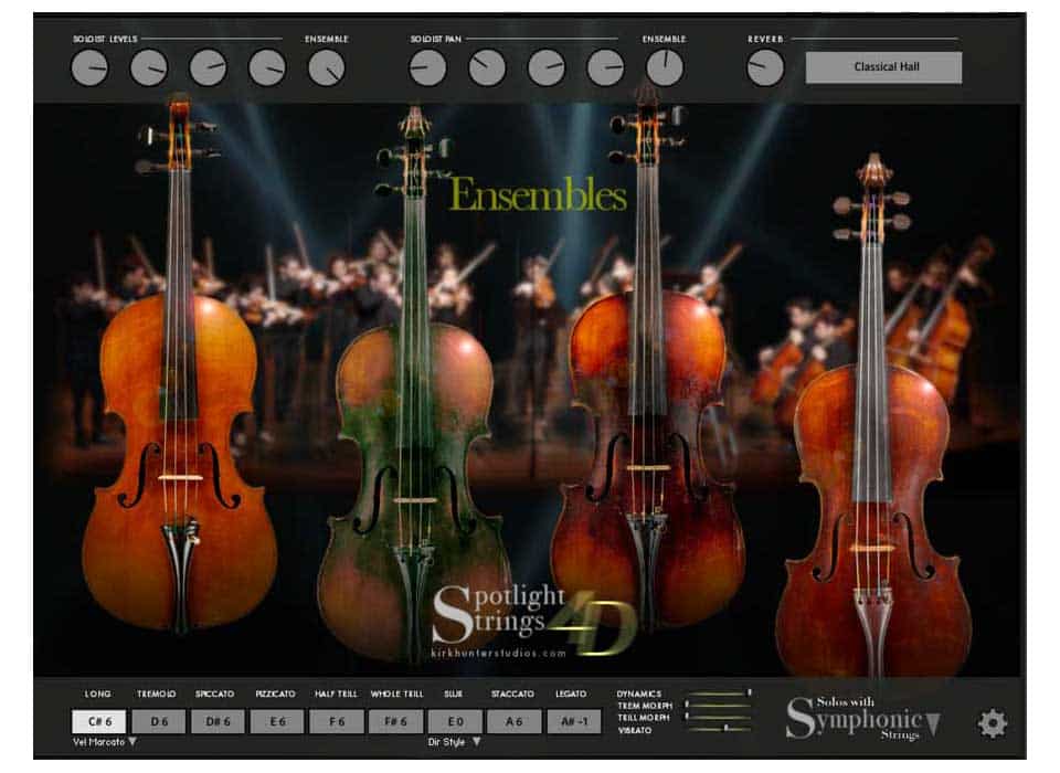 Spotlight Strings 4D d 2 1