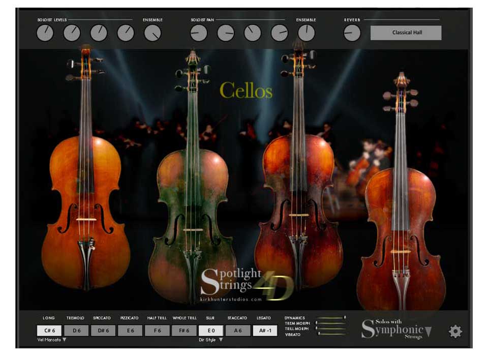 Spotlight Strings 4D d 4 1