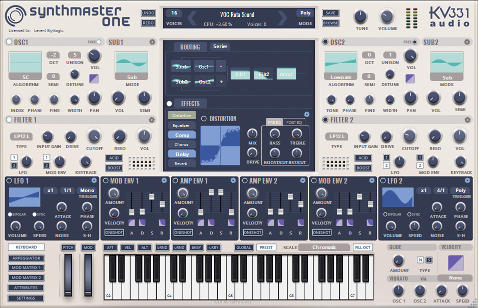 KV331 SynthMaster One Wavetable Synth Updated 3 sm one whiteskin