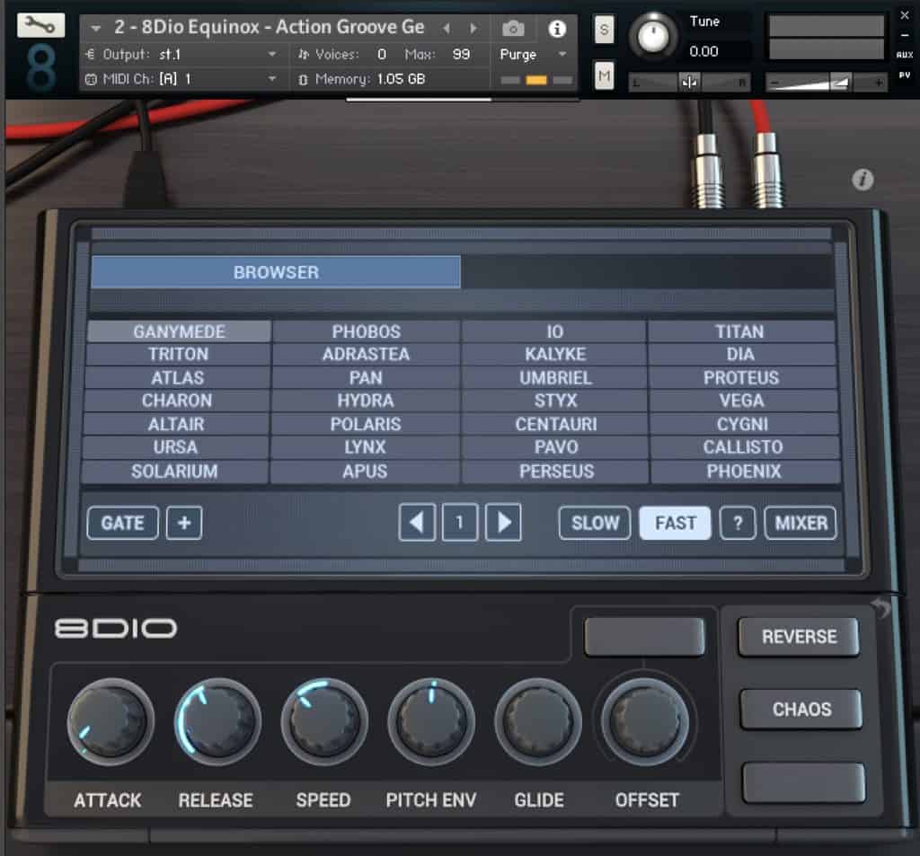 Review of Equinox: Hybrid Action Tools - Modern Cinematic Pulses by 8Dio 4 8Dio Equinox Action Groove Generator