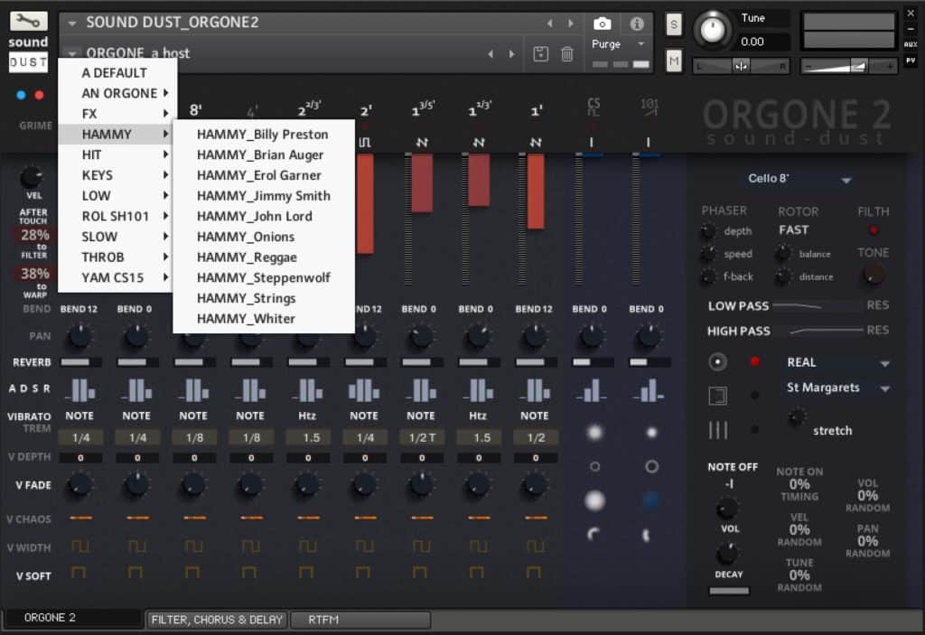 ORGONE 2 An Impossible Organically Analog Instrument Presets