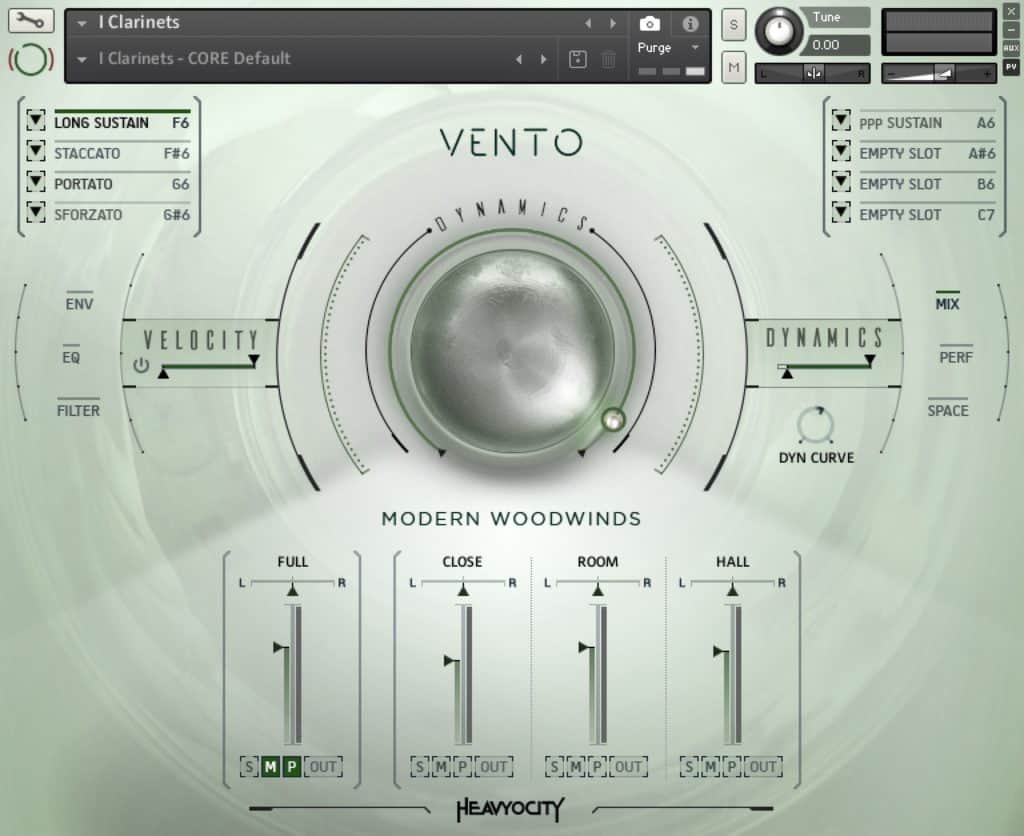 VENTO Modern Woodwinds by Heavyocity Review Clarinets