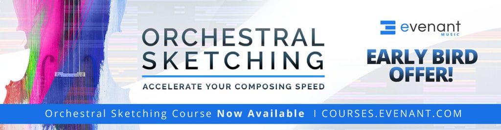 Orchestral Sketching Accelerate Your Composing Workflow Email Banner