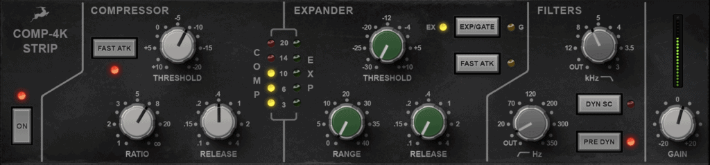 Antelope AudioSix Synergy Core COMP 4K STRIP