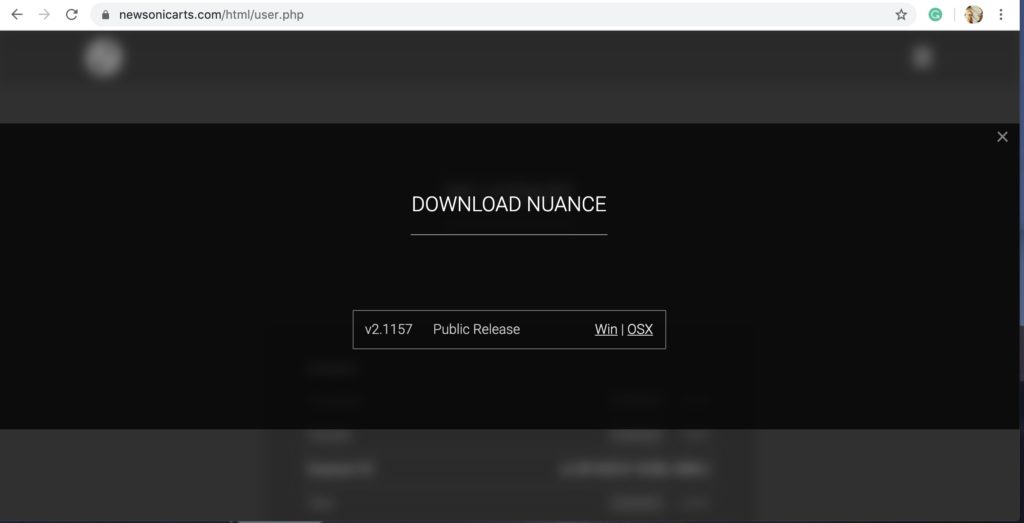 Download Nuance 2.1157