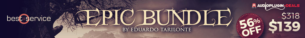 56% OFF: EPIC BUNDLE by Eduardo Tarilonte & Best Service 3 Epic Bundle by Eduardo Tarilonte 1020x130 1