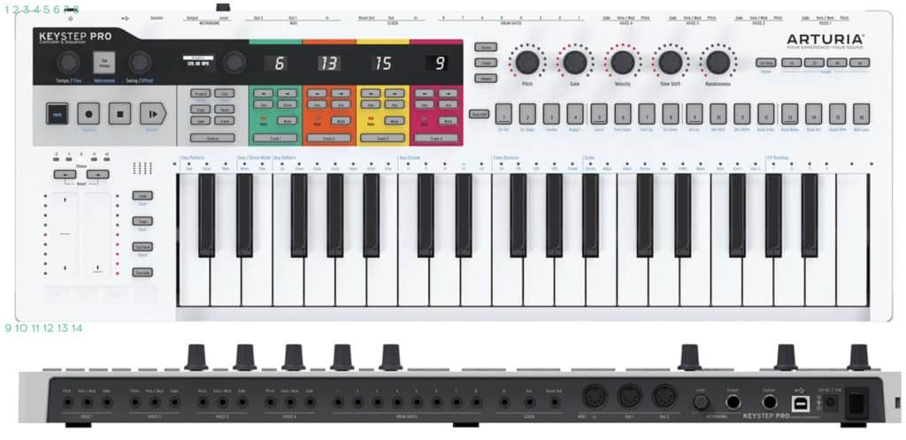 Arturia KeyStep Pro Review - MIDI & CV Command Center 3 keystep pro image