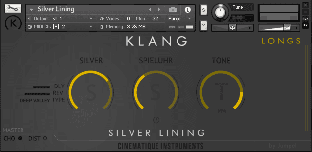 GUI klang silver