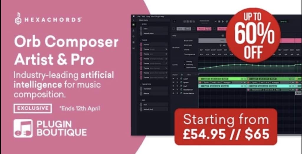 Hexachords Orb Composer Plugin Boutique Exclusive Sale