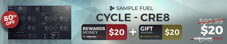 80 OFF Cycle CRE8 by Sample Fuel 20 Sample Fuel Voucher 930x180 1