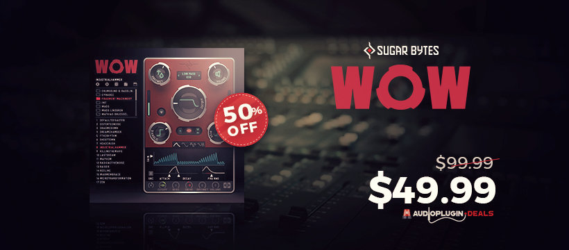 WOW2 - Creative Multi-Filter box by Sugar Bytes 6 WOW2 Creative Multi Filterbox by Sugar Bytes cover