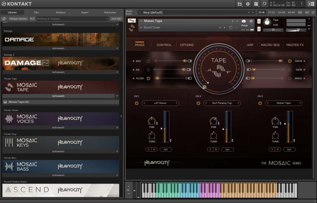 Heavyocity Mosaic Tape In Kontakt 1