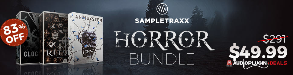 SampleTraxx RITUALS Modern Horror Sample Pack - Sounds Showreel 3 SampleTraxx Horror Bundle 970x250 1