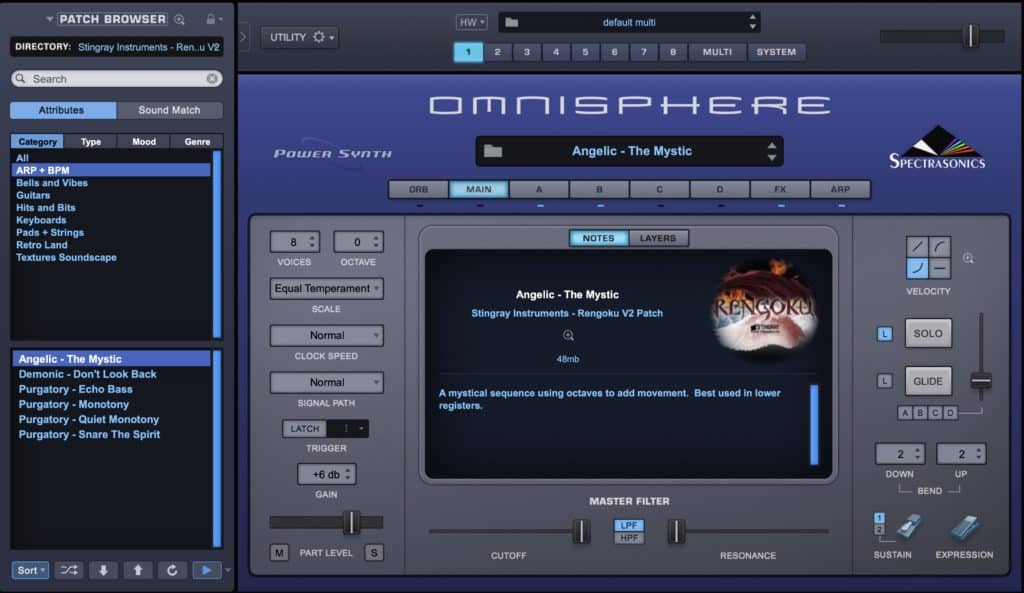 Stingray Instruments Rengoku for Omnisphere 2