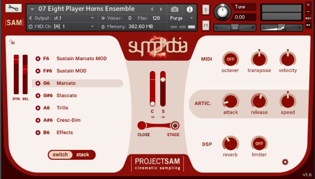 Symphobia 2 Single Eight Player Horns Ensemble