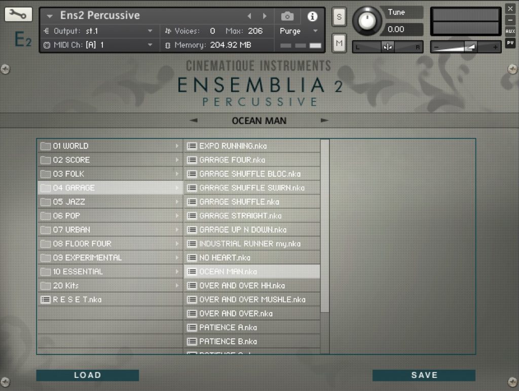 Ensemblia 2 Percussive Beats