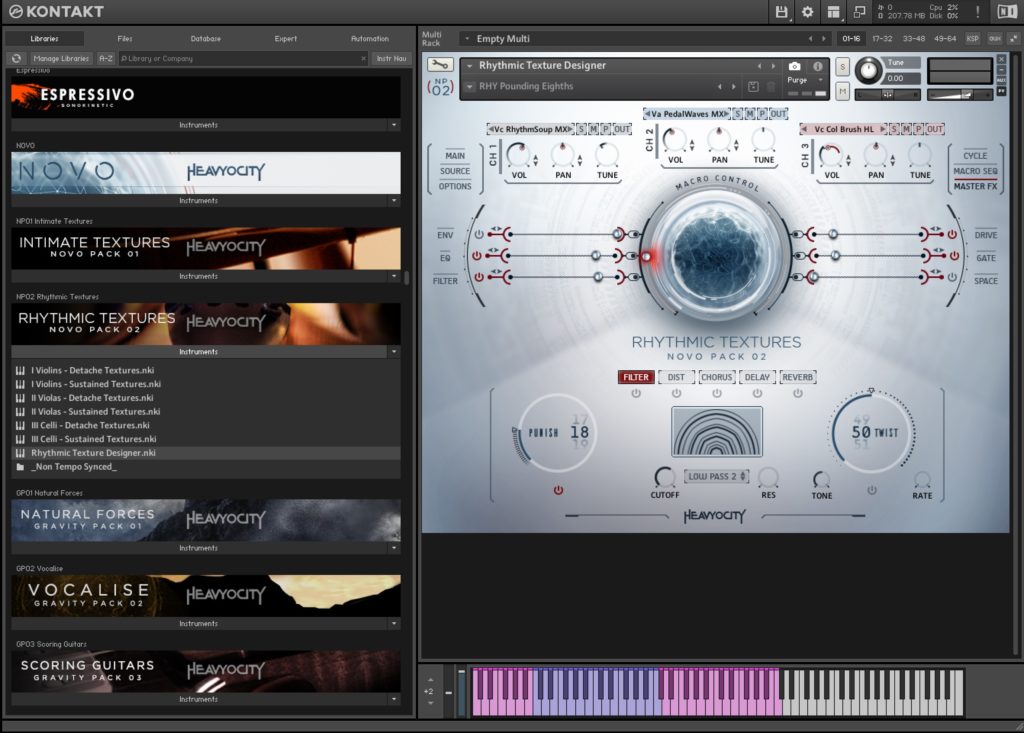 NOVO PACK 02 Rhythmic Textures by Heavyocity Review 1
