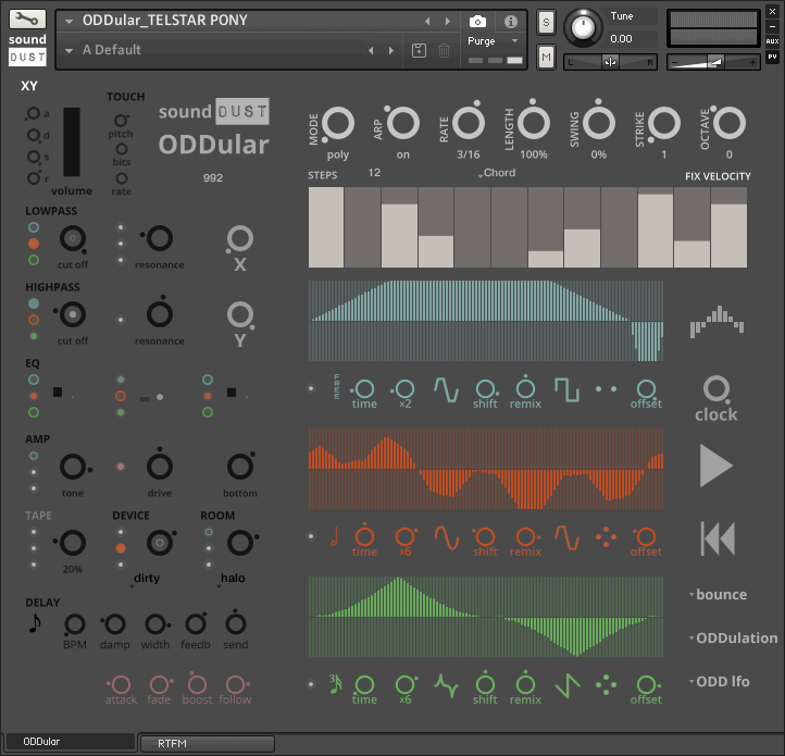 ODDular by Sound Dust Review UI 2