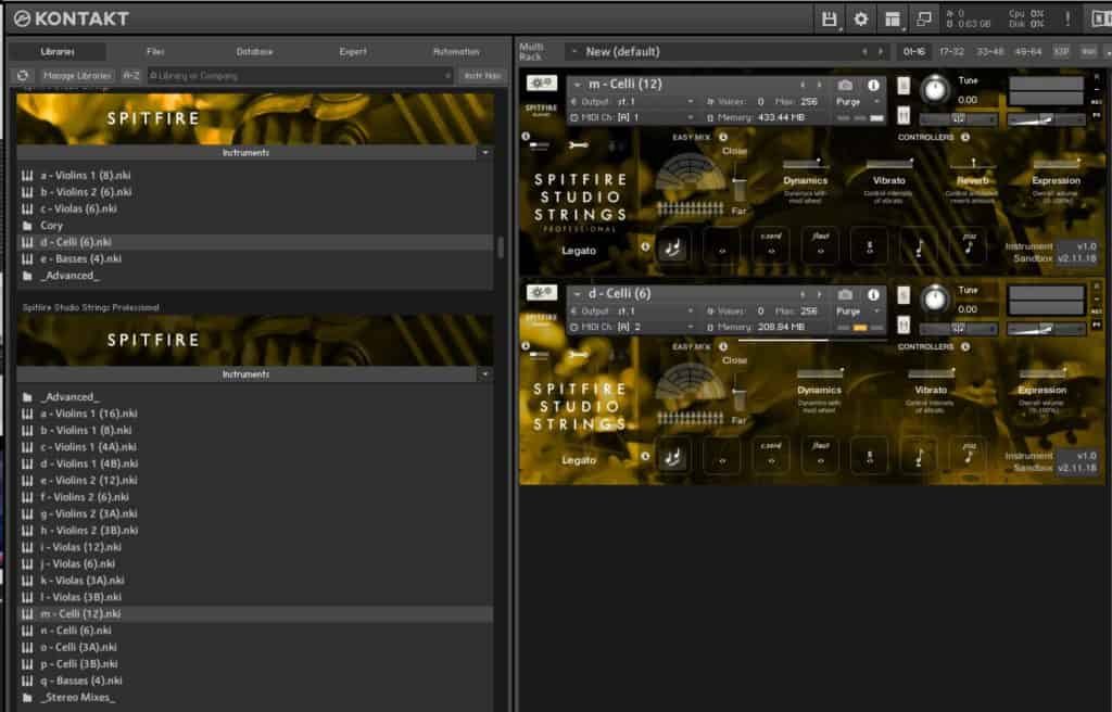 Studio Orchestra Professional Review - Strings, Brass and Woodwinds Bundle by Spitfire Audio 6 SPITFIRE STUDIO STINGS PROFESSIONAL and CORE