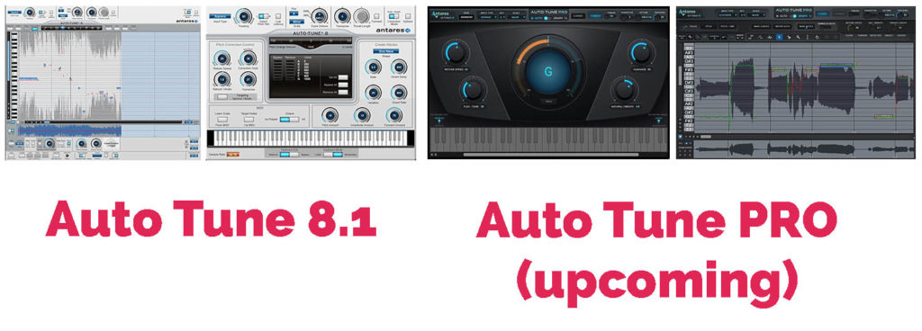 Auto Tune 8 compared to Auto Tune Pro