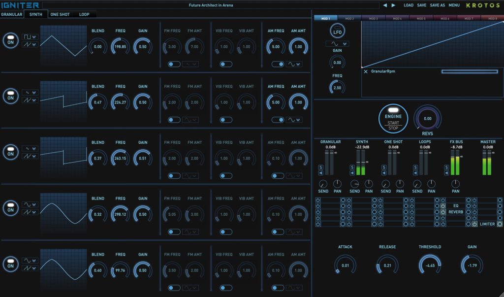 Igniter Full Tank Synth Tab