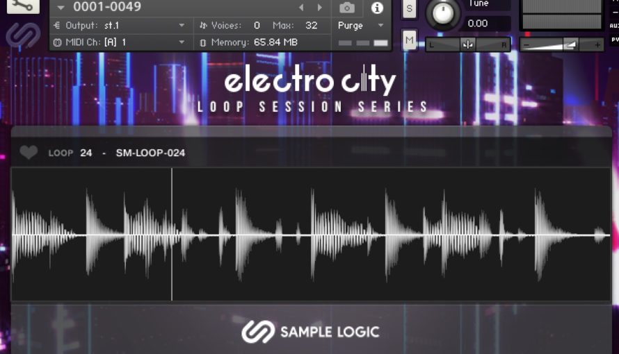 LOOP SESSION SERIES – ELECTRO CITY by Sample Logic – Quick Review