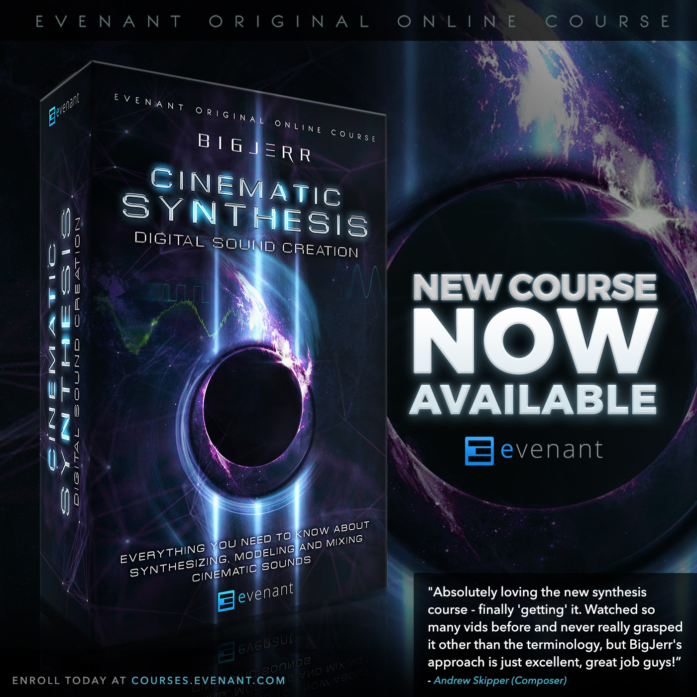 Cinematic Synthesis: Digital Sound Creation – New Evenant Course
