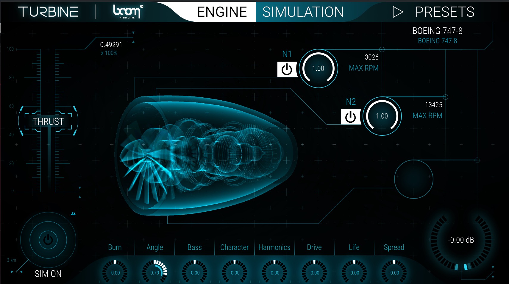 Turbine by BOOM Library launched 37 Turbine Engine screen