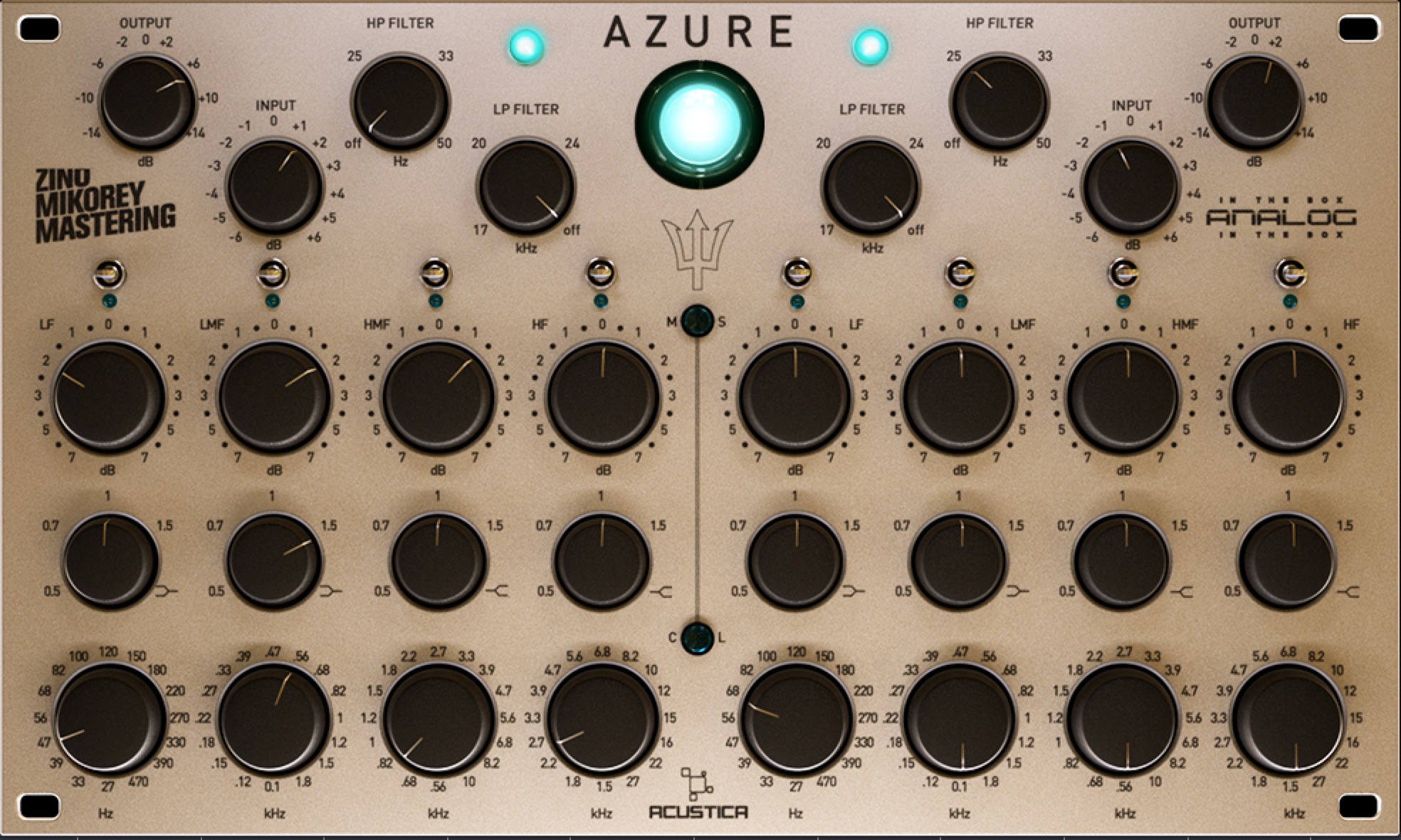 AZURE  a “zero-compromise mastering solution” by Acustica Audio available for PRE-ORDER