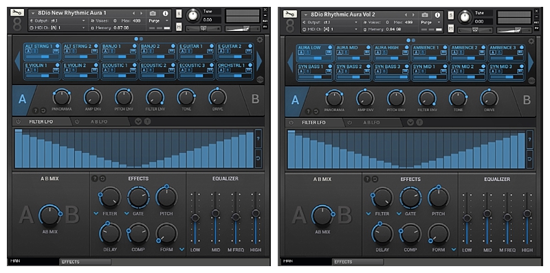 New Rhythmic Aura 1 and 2 by 8Dio Review