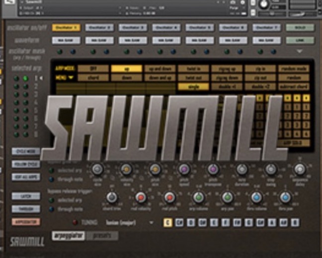 Sawmill a Kontakt Hub/Divergent Audio Group New Releases