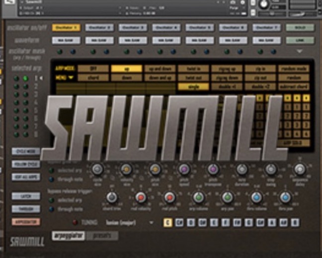 7 Oscillator Supersaw Inspired Synth for Kontakt Man