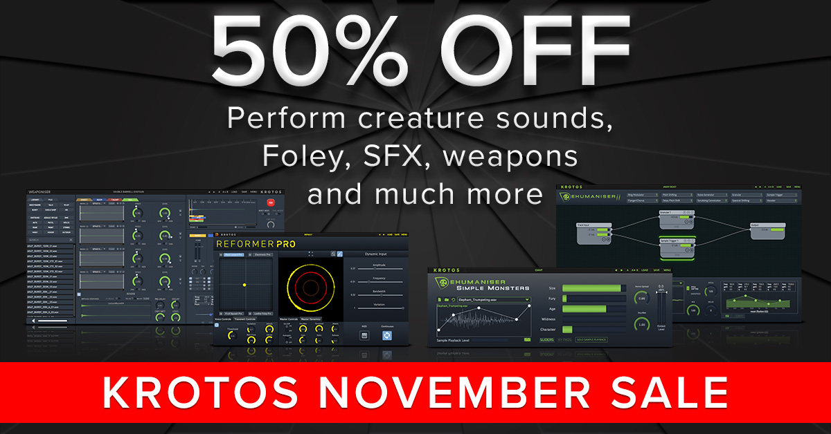 Krotos 50% OFF November Sale