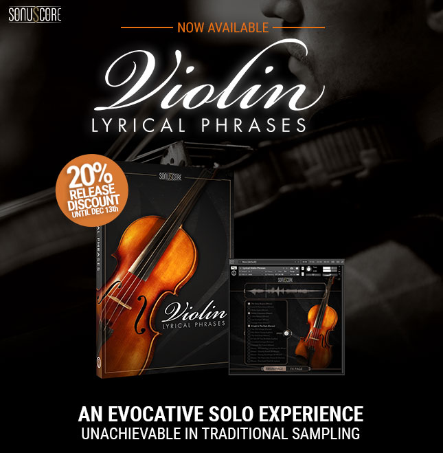 SONUSCORE • Lyrical Violin Phrases • From The creators of "The Orchestra" 31 SONUSCORE • Lyrical Violin Phrases • From The creators of 22The Orchestra22