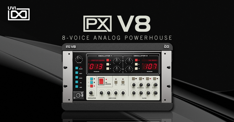 UVI releases PX V8 – 8-Voice Analog Powerhouse
