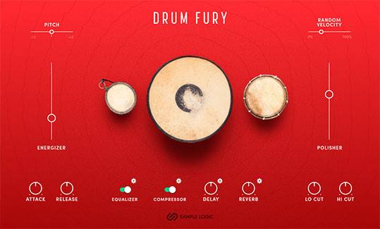 DRUM FURY APOCALYPTIC DRUMS by Sample Logic Released