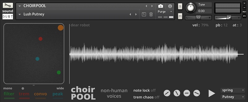 CHOIRPOOL by Sound Dust Released