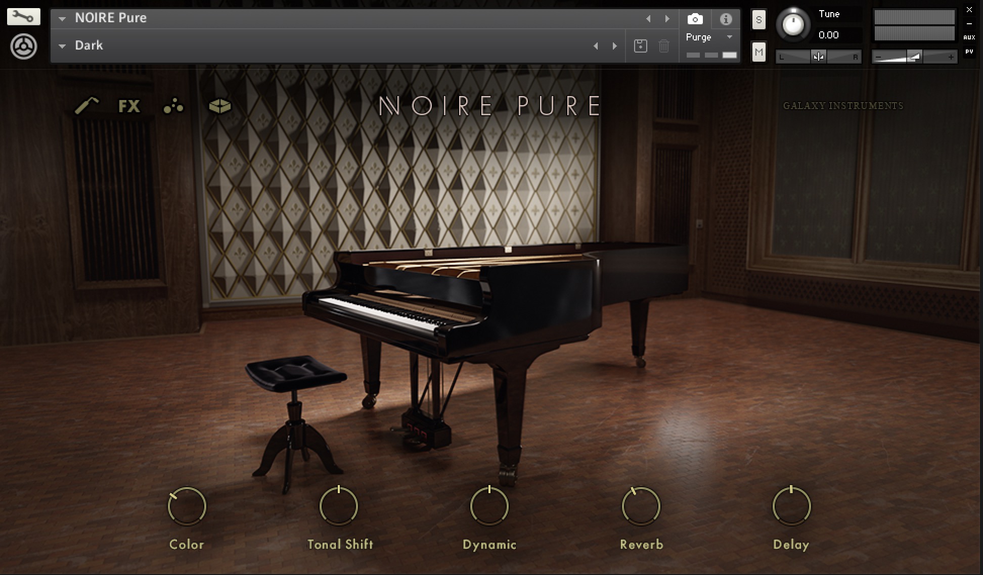NOIRE by Galaxy Instruments and Native Instruments Pure – DArk
