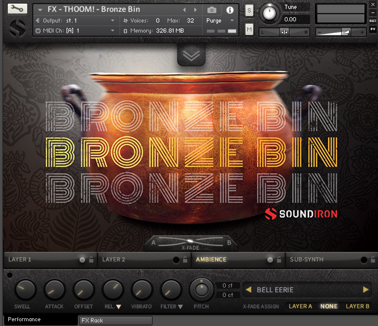 Soundiron did upgrade their classic Kontakt Library: Bronze Bin 3.0!