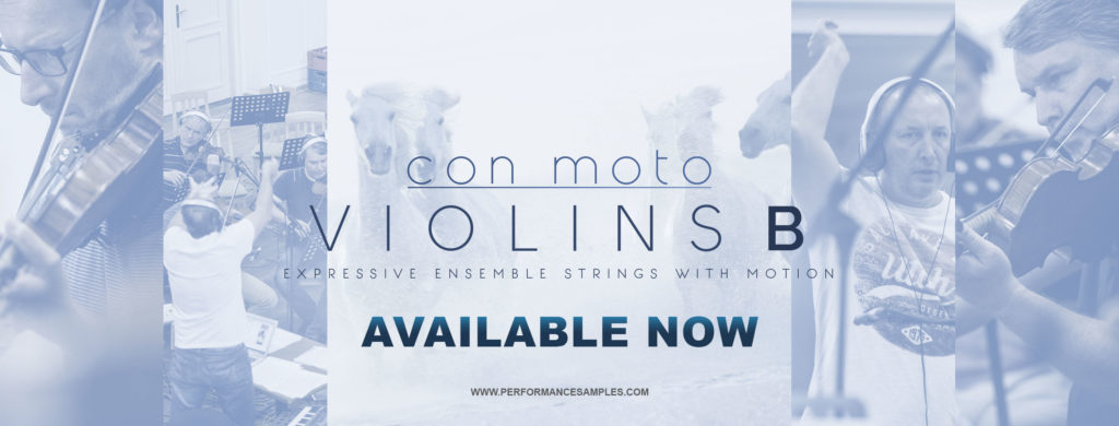 CON MOTO – VIOLINS B – Expressive Ensemble Strings with Motion by Performance Samples