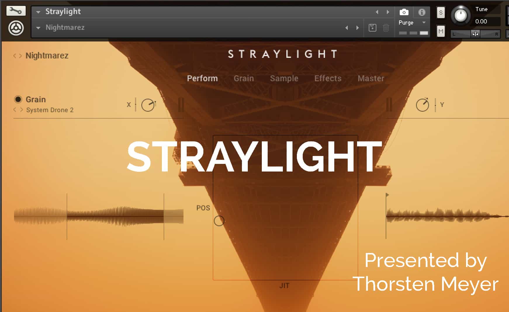 STRAYLIGHT (by Native Instruments ) & TouchOSC