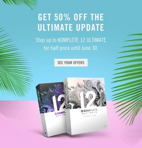 Native Instruments kicked off their  Summer of Sound/Love – Update to KOMPLETE 12 ULTIMATE for half price