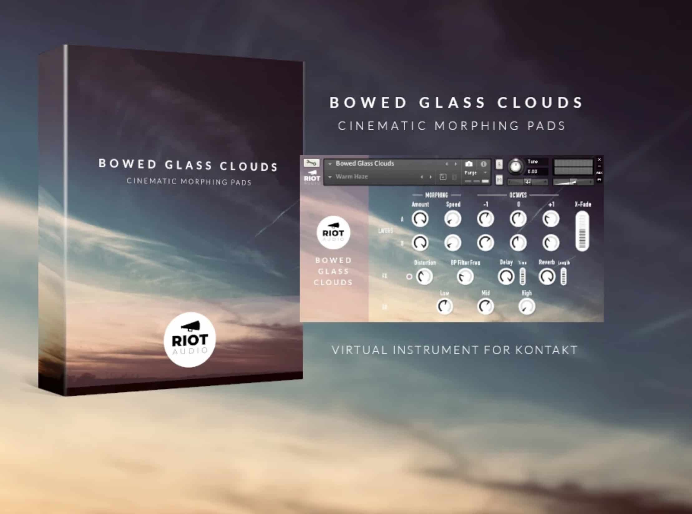 Riot Audio Releases Free Bowed Glass Clouds