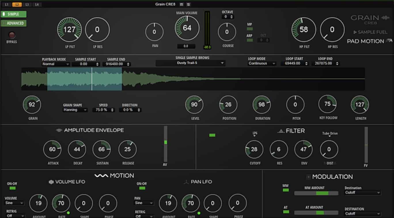 SAMPLE FUEL – PAD MOTION 2.0 FREE Update Released