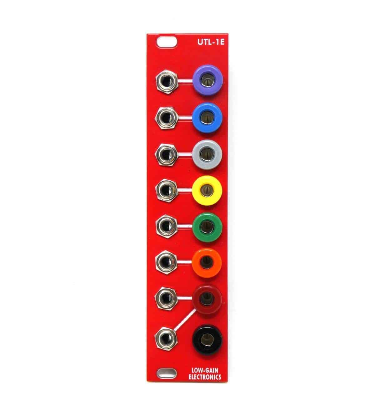 UTL-1E by Low-Gain Electronics - a Passive Eurorack Cable Converter 31 UTL 1E a cable converter module